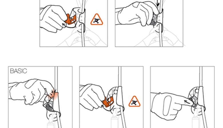 فرود با ابزار صعود